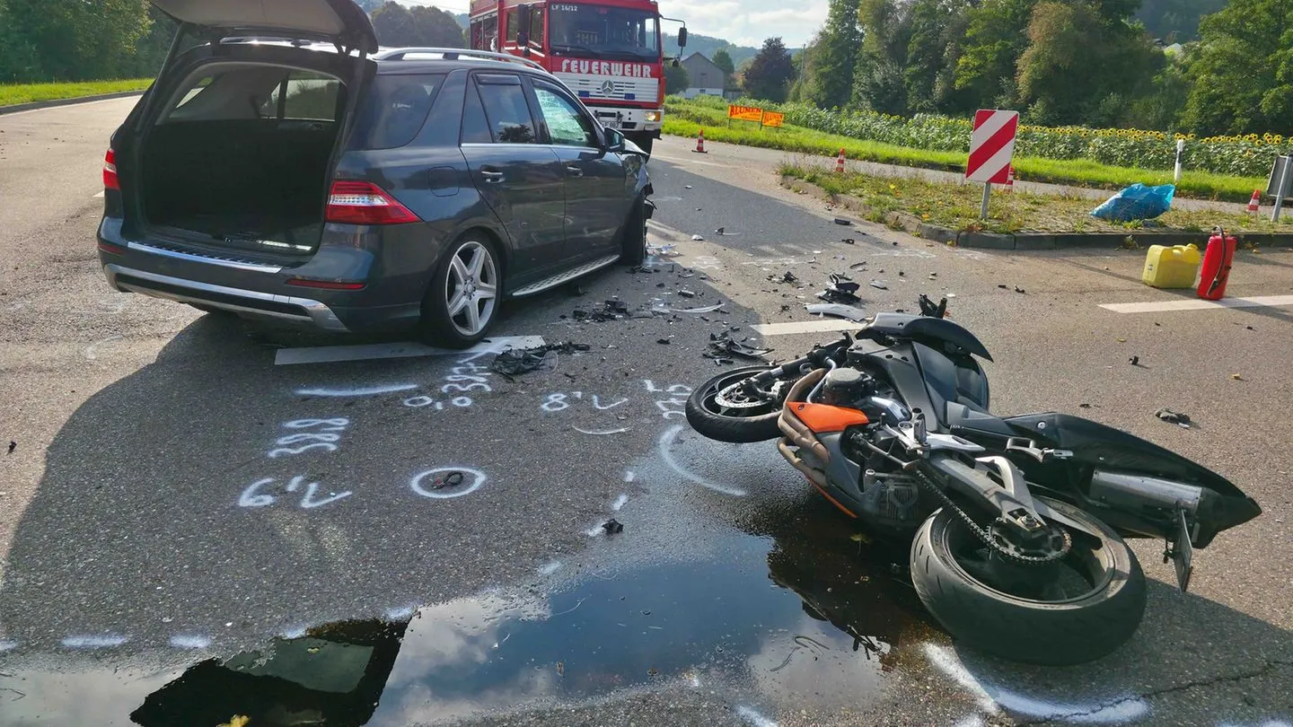 Unfälle von Zweirädern: Weniger Motorradunfälle – doch mehr Tote auf den Straßen