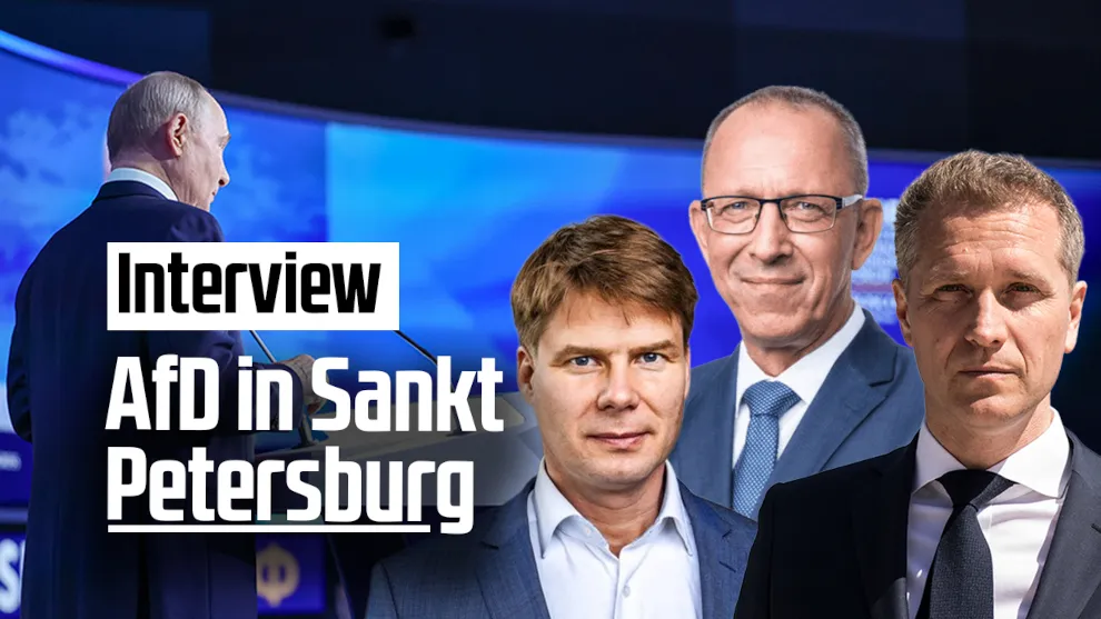 AfD bei Putin: Bystron, Urban, Kotré im Interview