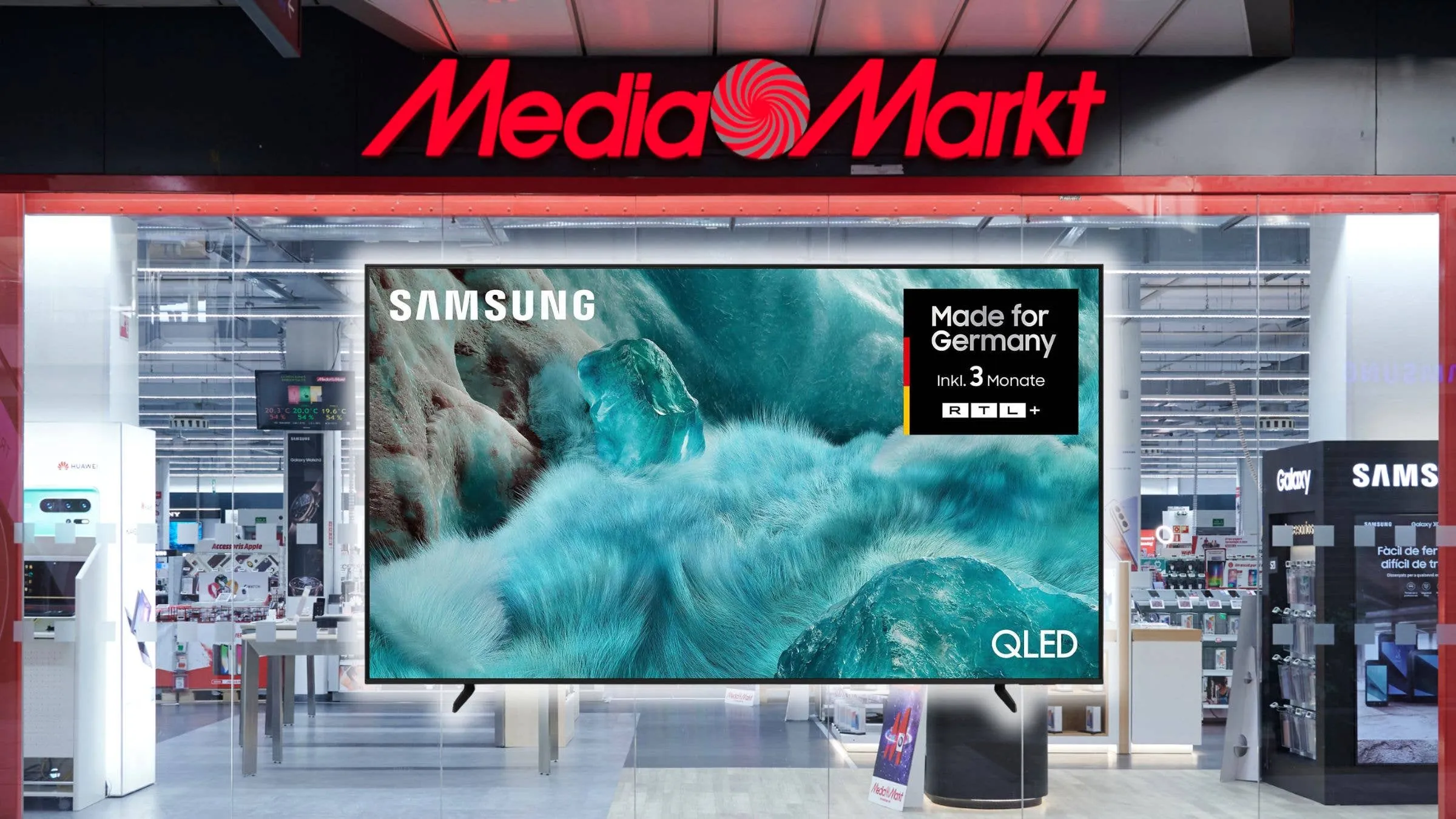 Nur 3 Stunden: MediaMarkt reduziert Samsung-TV in 85 Zoll auf unter 950 Euro (Galaxy S25 FE geschenkt dazu)