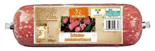 Meisterklasse Schinken-Zwiebelmettwurst 200 Gramm