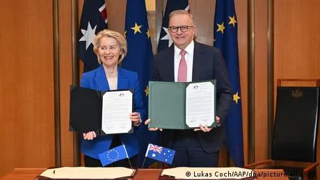 EU und Australien schließen umfassendes Freihandelsabkommen