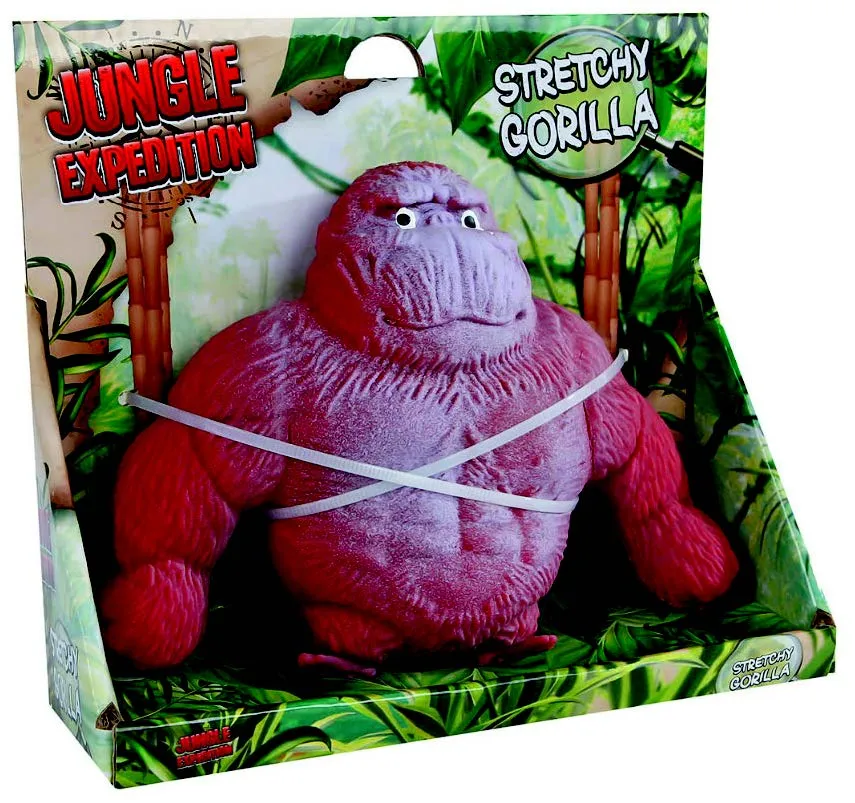 Jungle Expedition Super Stretch Gorilla 13,5 Zentimeter, Brainboooom Super Stretch Raubtier 14 Zentimeter