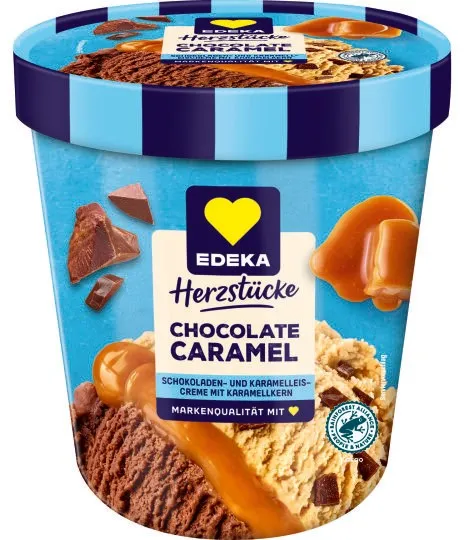EDEKA Herzstücke Chocolate Caramel, 500 Milliliter