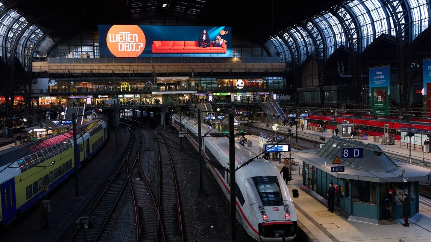 Störung: Verkehr im Hauptbahnhof Hamburg halbe Stunde lahmgelegt