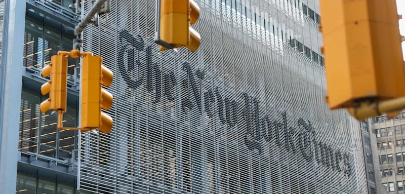 Trump droht „New York Times“ – und nimmt Late-Night-Shows ins Visier