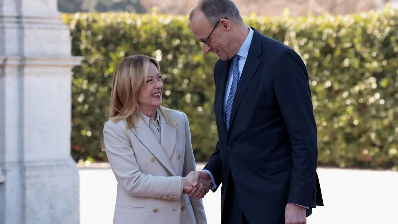 Regierungs-Visite in Rom - Warum Merz jetzt mit Meloni flirtet