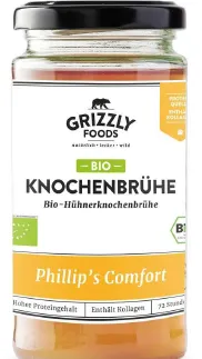 Bio-Hühnerknochenbrühe 240 Milliliter