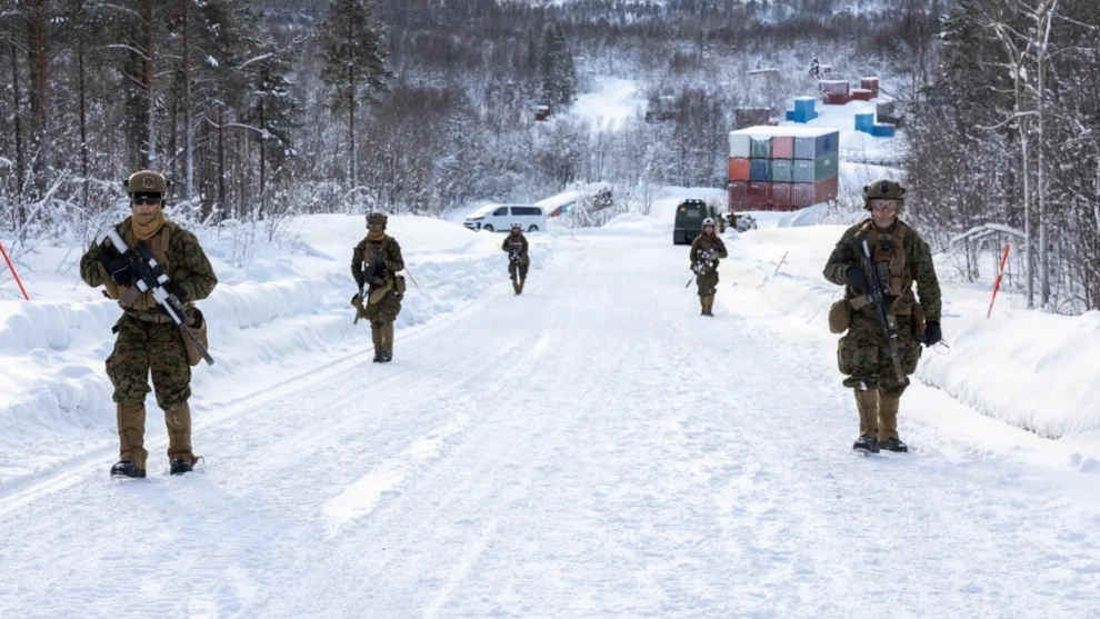 Schuhe von US-Marines zerfallen bei Frost