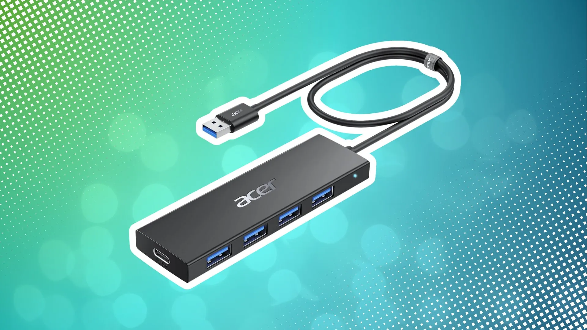 Acer-USB-Hub bei Amazon: Vier Geräte gleichzeitig anschließen für unter 8 Euro