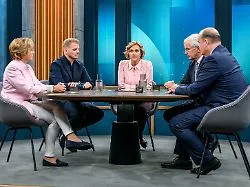 Epochale Union-Pleite bei Miosga: Merz extrem unter Druck: "Die größte Krise der CDU jemals"