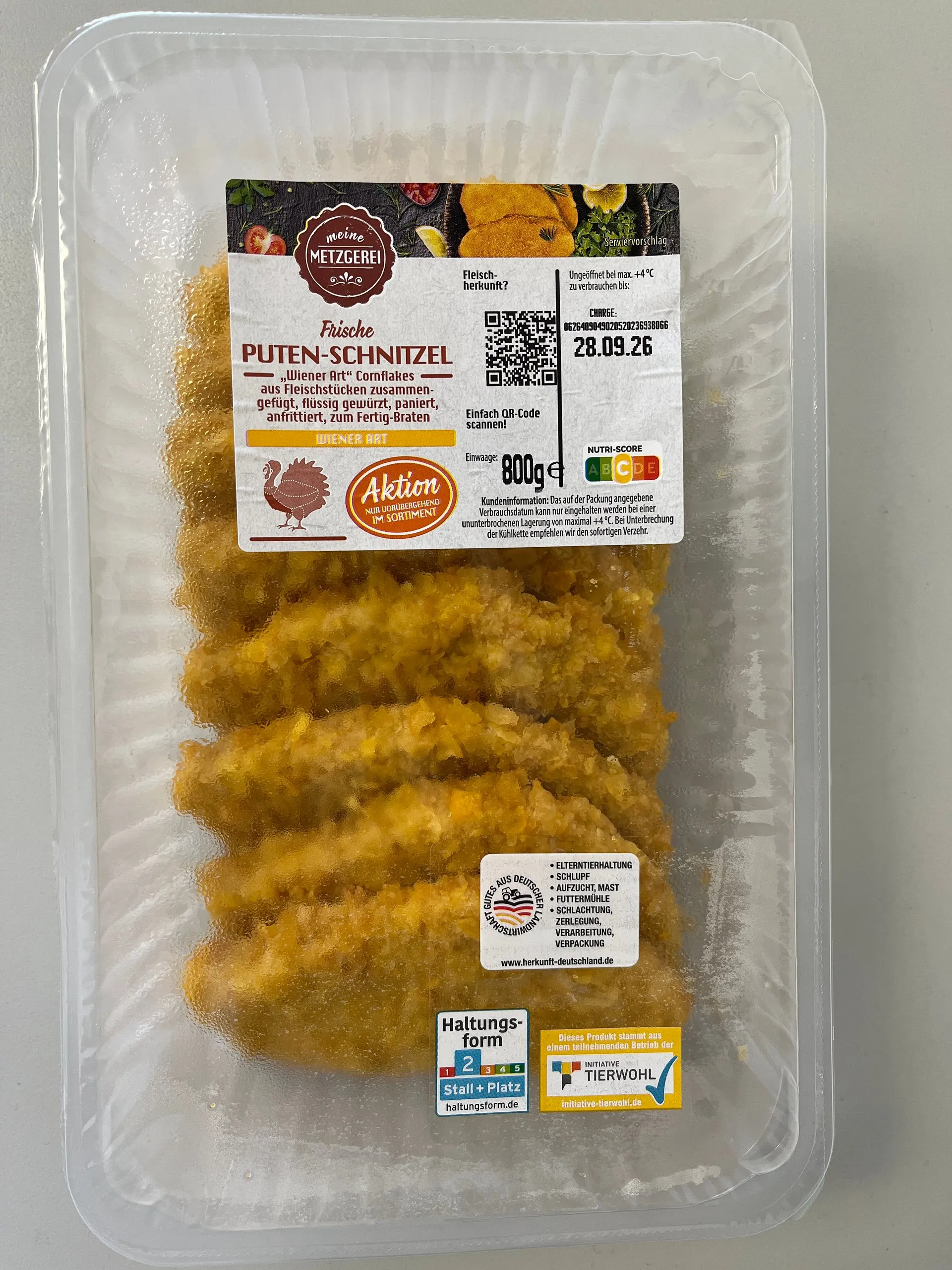 Rückruf Aldi-Schnitzel
