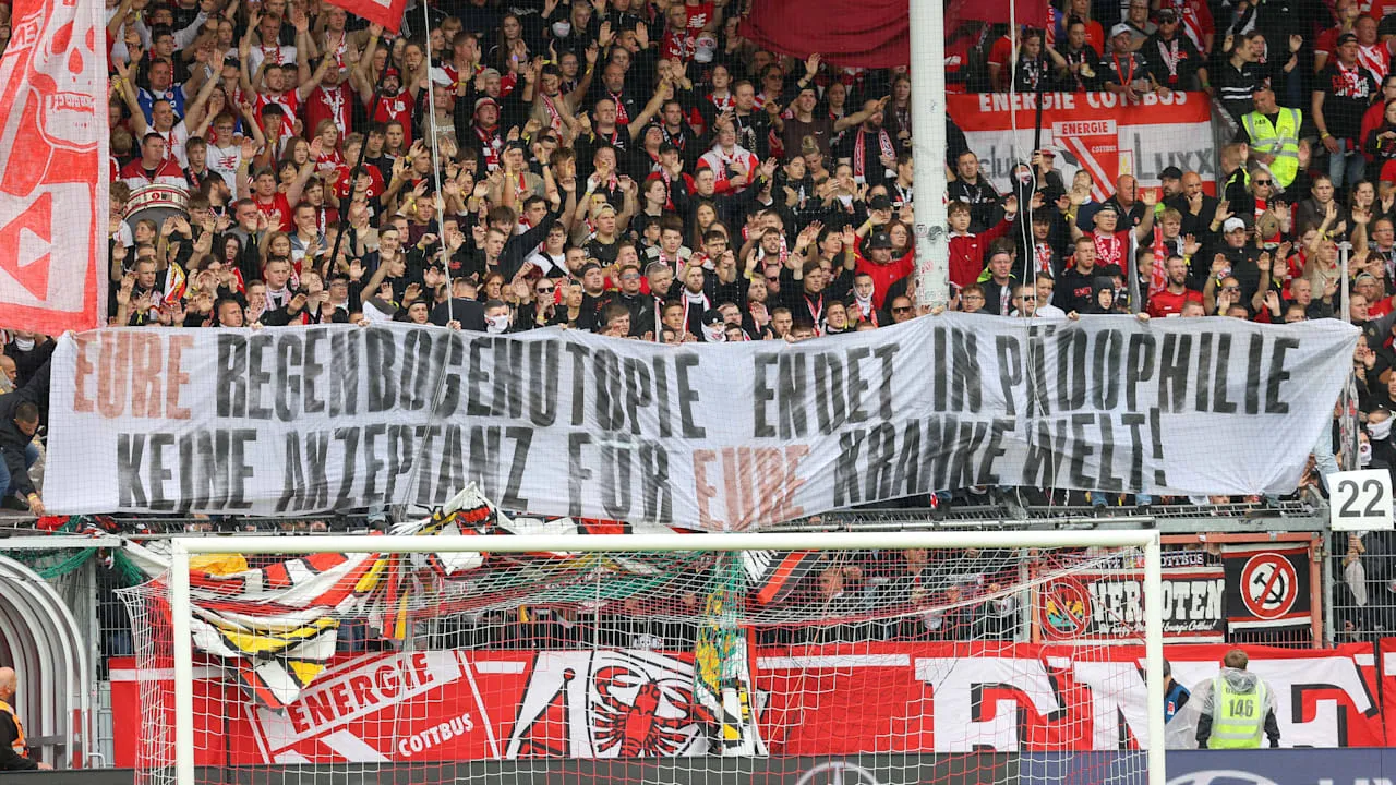 Pädophilie-Vorwürfe - Plakat-Entgleisung in der 2. Liga