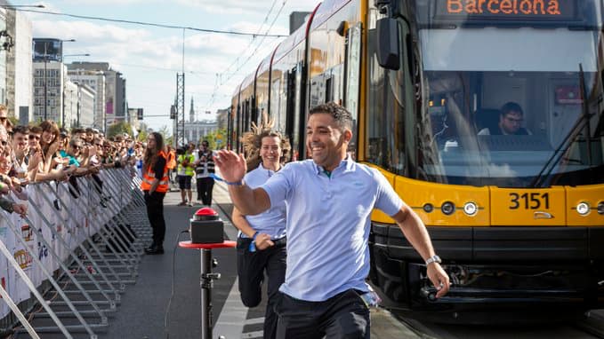 Slalom, Zielwurf, Bremsen - Völlig verrückte Straßenbahn-EM in Warschau