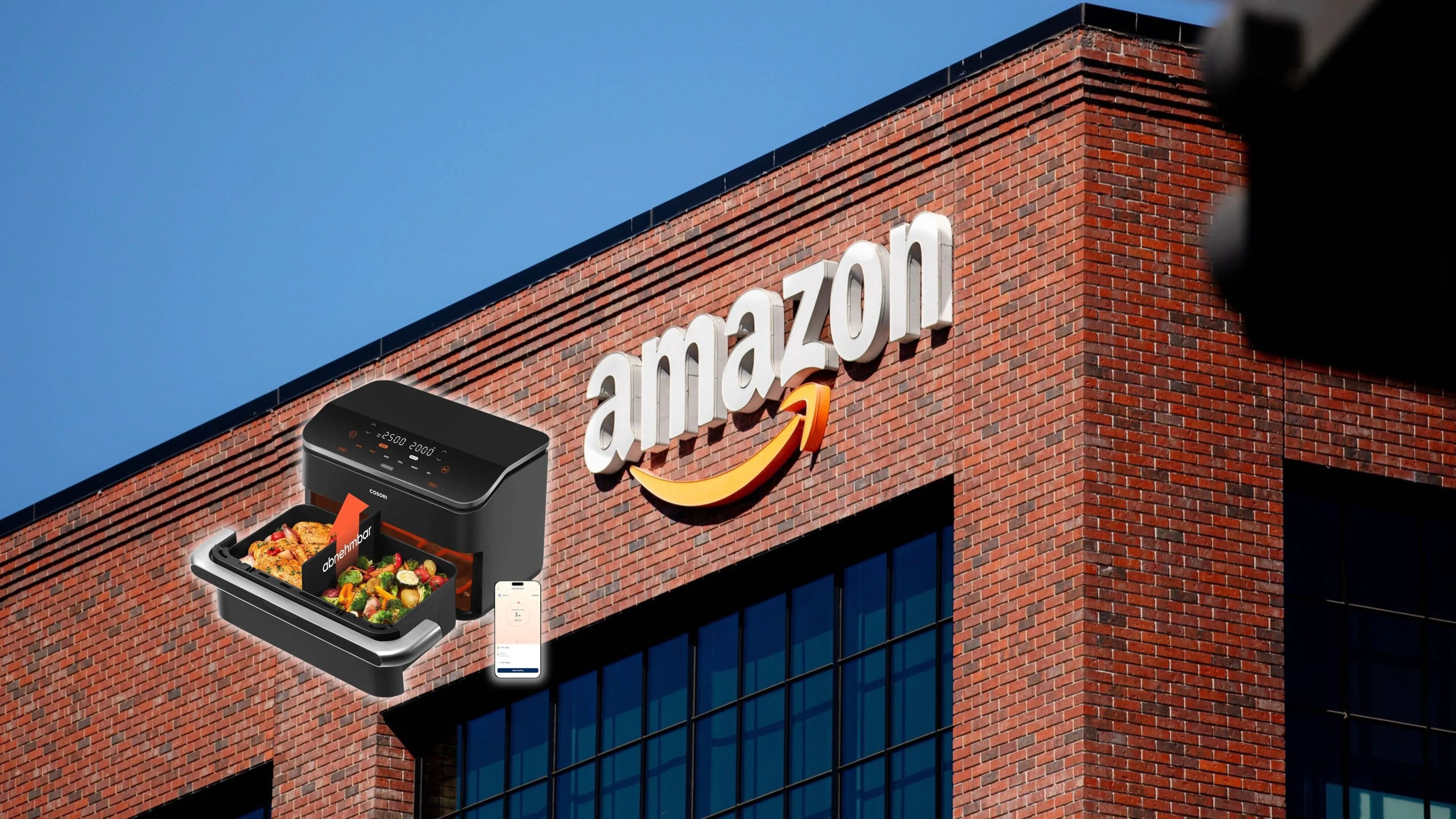 Amazon: Riesen-Heißluftfritteuse auf Tiefstpreis reduziert