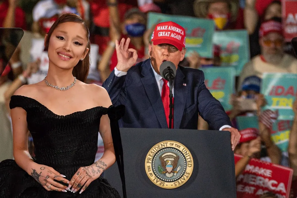 Ariana Grande spricht Trump ein Verbot aus – „Barbarisch und abscheulich“