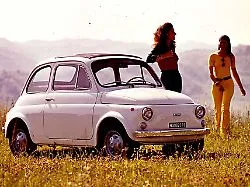 Start mit Ohren von Micky Maus: Fiat 500 Topolino - Ikone italienischen Lebensstils