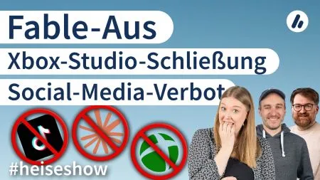 #heiseshow: Anthropic/Fable-Aus, Xbox-Studio-Schließung, Social-Media-Verbot